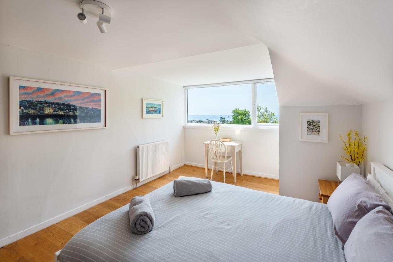 Manacles - Spacious Flat Near Beach With Sea Views & Parking Falmouth Exterior foto